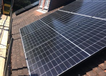 Solar array in Thatcham