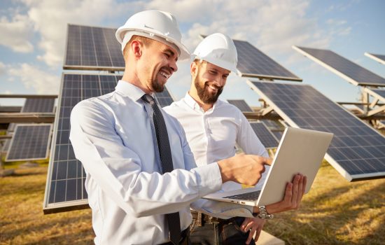 Solar array firms